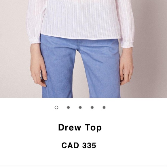 Rag & Bone Drew Top - size small - Picture 4 of 10